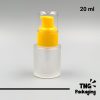 Botol Pump Kuning Kaca Buram - 20ml - Image 2